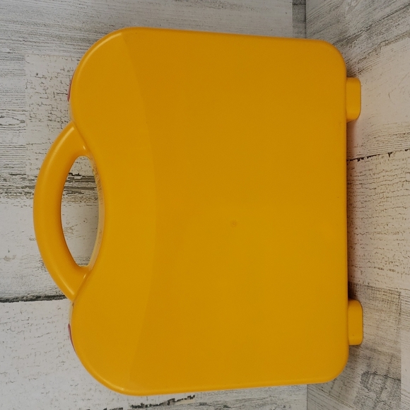 Lego carrying case with an assortment of Legos - Picture 2 of 10